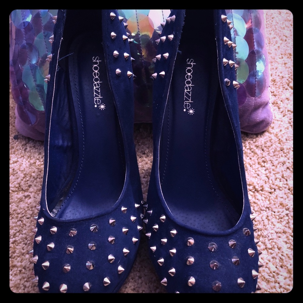 Spiked high heels shoe dazzle